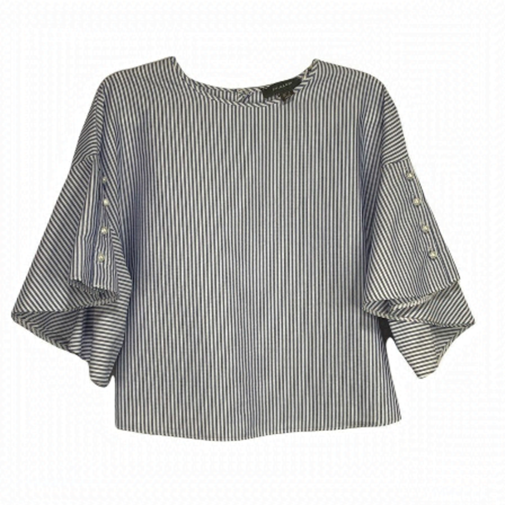 𝅺primark Striped Crop Top